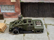 Loose Hot Wheels - Erikenstein Race Truck - Dark Satin Green — view 2