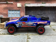 Loose Hot Wheels - Toyota Tacoma Off Road 4x4 Baja - Daredevils Blue 55 — view 3