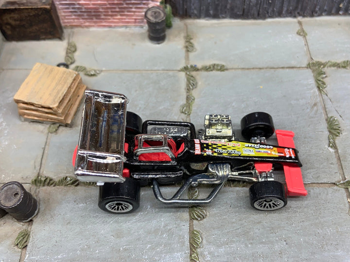 Loose Hot Wheels - Super Modified Track Racer - Black — view 2
