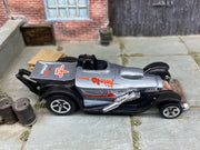 Loose Hot Wheels Super Comp Dragster Dressed in Silver — view 2