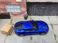 Loose Hot Wheels - 2020 Jaguare F-Type - Blue — view 2