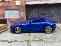 Loose Hot Wheels - 2020 Jaguare F-Type - Blue — view 3