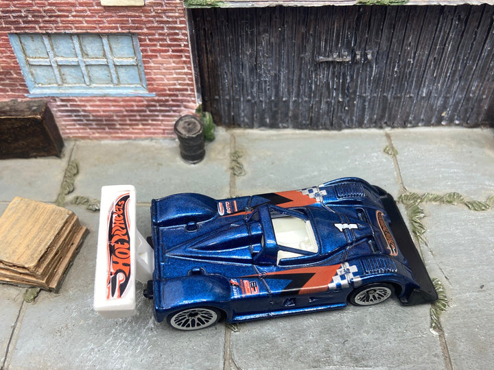 Loose Hot Wheels - Riley and Scott MKIII Race Car - Blue — view 2