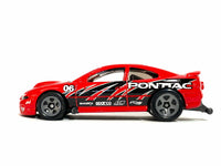 Loose Hot Wheels - 2006 Pontiac GTO Drag Car - Red and Black Pontiac Livery