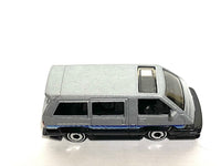 Loose Hot Wheels - 1986 Toyota Van - Silver, Black and Blue — view 3