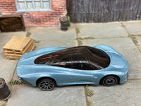 Loose Hot Wheels - McLaren Speedtail - Blue — view 2