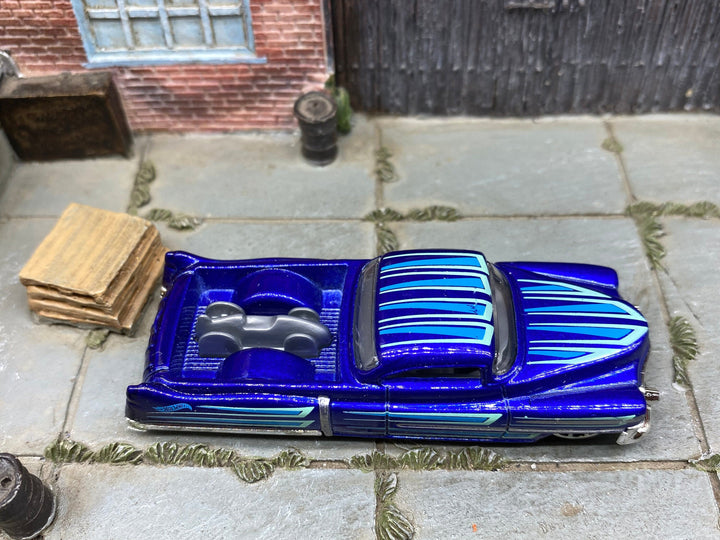 Loose Hot Wheels - 1953 Cadillac Custom - Blue — view 2