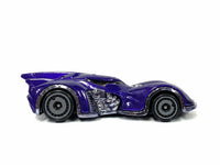 Loose Hot Wheels - Batman Batmobile Arkham Asylum - Purple