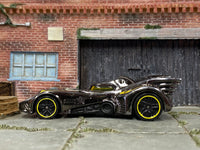 Loose Hot Wheels - Batman Batmobile - Chrome and Yellow — view 3