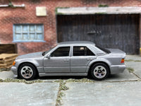 Loose Hot Wheels - Mercedes-Benz 500E - Silver — view 3