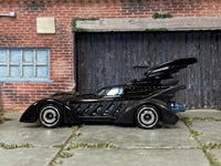 Loose Hot Wheels - Batman Batmobile Batman Forever Car - Black — view 3