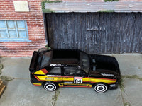 Loose Hot Wheels - 1984 Audi Sport Quattro - Black #84 Race Livery — view 2