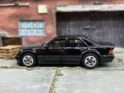 Loose Hot Wheels - Mercedes-Benz 500E - Black — view 3