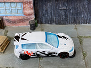 Loose Hot Wheels - Honda Civic Custom - White and Black — view 2