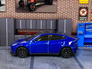 Loose Hot Wheels - Tesla Model Y - Dark Blue — view 3