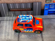 Loose Hot Wheels - Morris Mini - Red — view 2