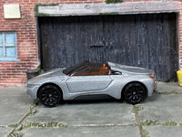 Loose Hot Wheels - BMW i8 Roadster - Gray — view 3