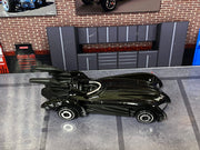 Loose Hot Wheels - Batman and Robin Batmobile - Black and Chrome — view 2