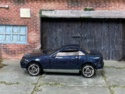 Loose Hot Wheels - Mercedes-Benz SLK - Blue — view 3