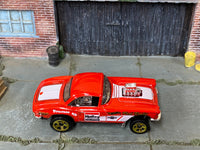 Loose Hot Wheels - 1962 Chevy Corvette Gasser - Red and White — view 2