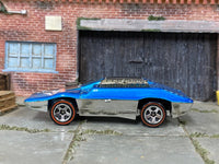 Loose Hot Wheels Side Kick – Blue & Black Toy Car — view 3