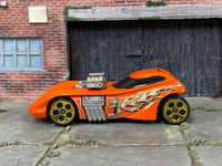 Loose Hot Wheels - Twin Mill II - Orange — view 3