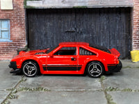 Loose Hot Wheels - 1982 Toyota Supra - Red and Black — view 3