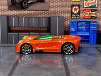 Loose Hot Wheels - Monoposto - Orange and Green — view 3