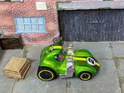 Loose Hot Wheels - Tooned Twin Mill - Green — view 2