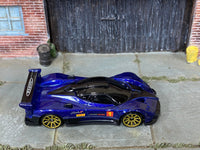 Loose Hot Wheels - Pagani Zonda R - Dark Blue — view 2