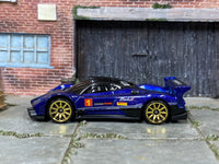 Loose Hot Wheels - Pagani Zonda R - Dark Blue — view 3
