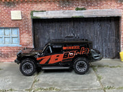 Loose Hot Wheels - Ford R 4×4 - Black and Red Borla — view 3