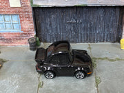 Loose Hot Wheels - Tooned Porsche 911 Turbo 3.6 - Black — view 2