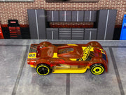Loose Hot Wheels - Mach It Go - Red and Yellow — view 2