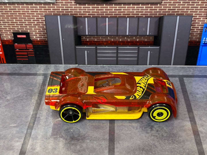 Loose Hot Wheels - Mach It Go - Red and Yellow — view 2