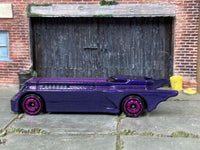 Loose Hot Wheels - Batmobile Animated Series - Purple — view 3