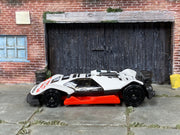 Loose Hot Wheels - Cyber Speeder - White, Black and Red — view 3