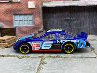 Loose Hot Wheels - Dodge 2012 NASCAR - Blue MOPAR 6