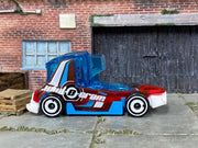 Loose Hot Wheels - Haul-O-Gram - Red, Blue and White