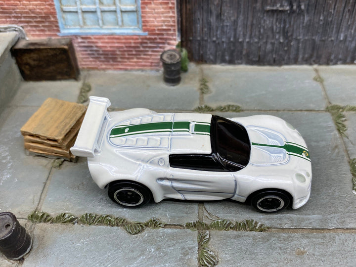 Loose Hot Wheels - Lotus Sport Elise - White and Green — view 2