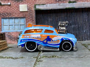 Loose Hot Wheels - Surf'n Turf Surf Wagon - Blue and Orange — view 3