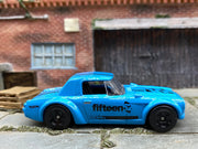 Loose Hot Wheels - Nissan Fairlady 2000 - Blue and Black — view 3