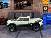Loose Hot Wheels - 2020 Dodge Ram 1500 Rebel 4x4 Truck - White — view 3