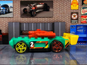 Loose Hot Wheels - Bricking Speed - Green, Red and Yellow — view 3