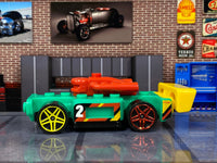 Loose Hot Wheels - Bricking Speed - Green, Red and Yellow — view 3