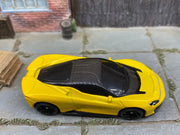 Loose Hot Wheels - Pininfarina Battista - Yellow — view 2