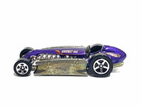 Loose Hot Wheels - Rocket Oil Special Race Car - Purple Rocket — view 3