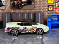 Loose Hot Wheels - 1995 Camaro Convertible - White and Pink Gilstein University 27