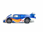 Loose Hot Wheels - Sol-Aire CX4 Race Car - Hot Wheels Blue — view 2