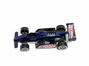 Loose Hot Wheels Thunderstreak Indy Car - Black and Blue — view 2